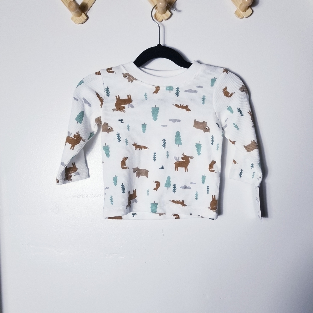 NWT CARTER'S JUST ONE YOU WILD LIFE THEMED LONG SLEEVE SIZE 9 MONTHS